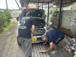 　曇り空の敬老の日に響くV8サウンド ― MARCELOの一日