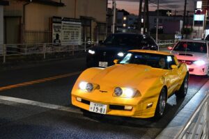 　紅葉とCORVETTEたちが交わる場所。— MARCELO Sunday