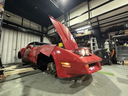 　CORVETTEと向き合う、いつもの一日！